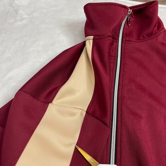 Hudson Outerwear Full Zip Colorblock Track Jacket Mens Size 2X Stripes Down Arms - Picture 14 of 16